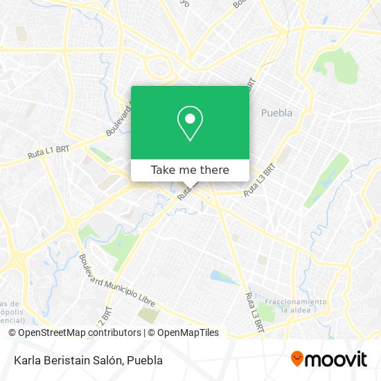 Karla Beristain Salón map