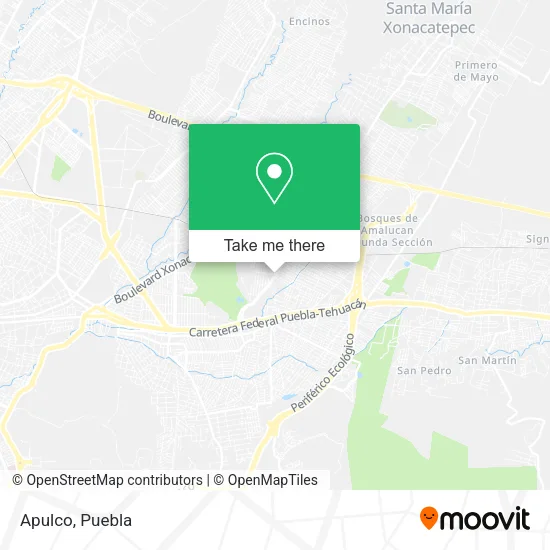 Apulco map
