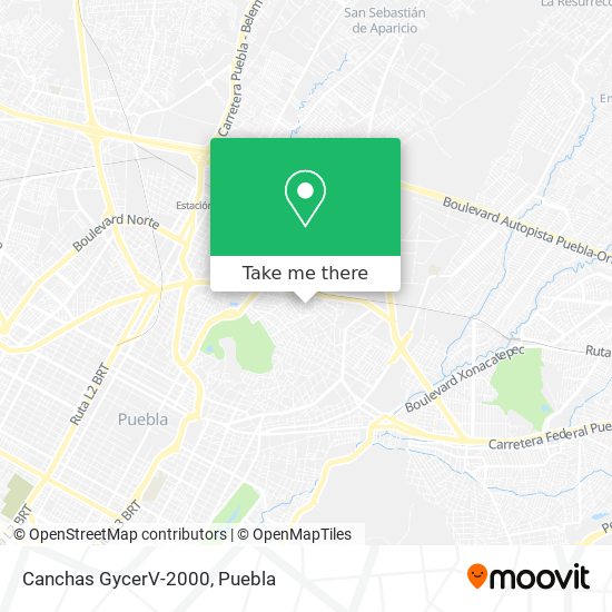 Canchas GycerV-2000 map