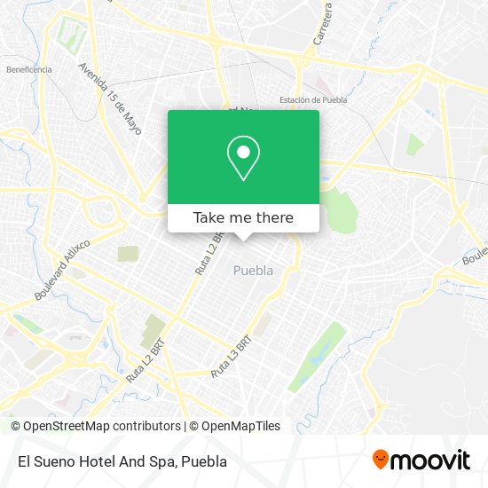 Mapa de El Sueno Hotel And Spa