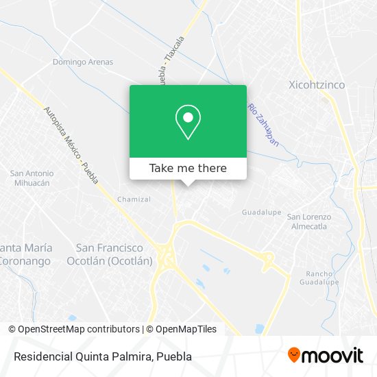 Residencial Quinta Palmira map