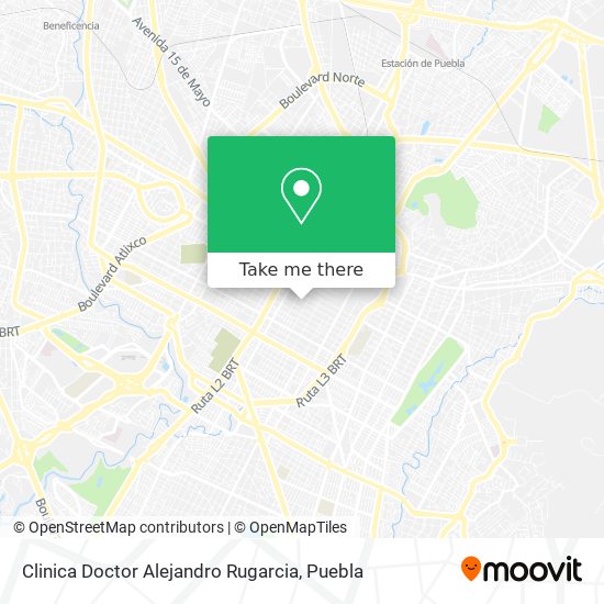 Clinica Doctor Alejandro Rugarcia map