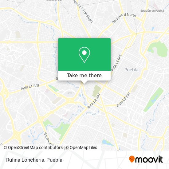 Mapa de Rufina Loncheria