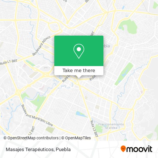 Masajes Terapéuticos map