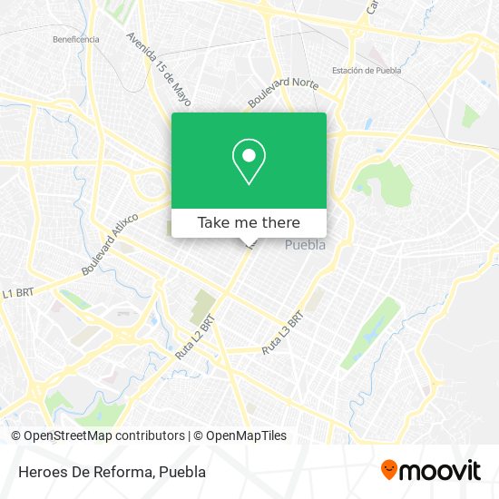 Mapa de Heroes De Reforma