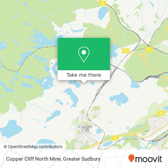 Copper Cliff North Mine plan