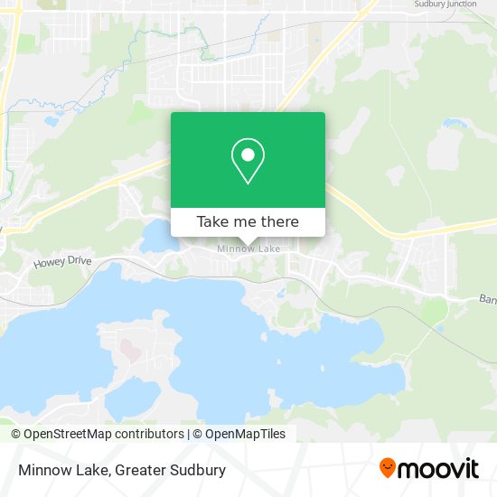 Minnow Lake map