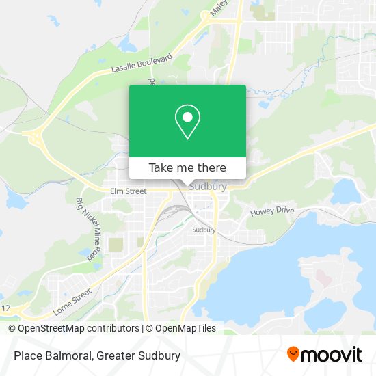 Place Balmoral plan