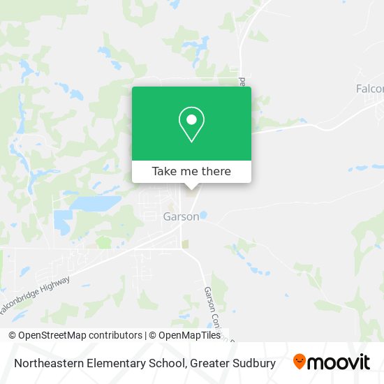 Northeastern Elementary School map