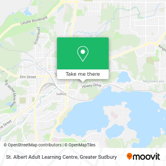 St. Albert Adult Learning Centre map