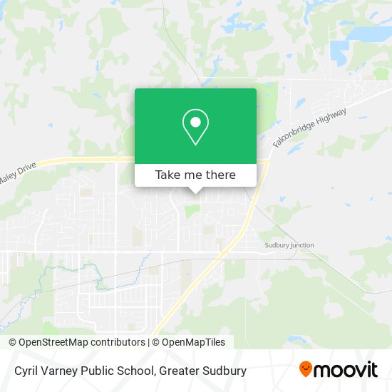 Cyril Varney Public School map
