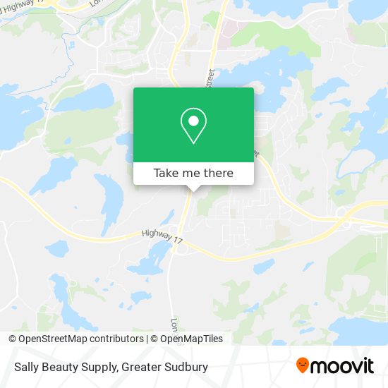 Sally Beauty Supply map