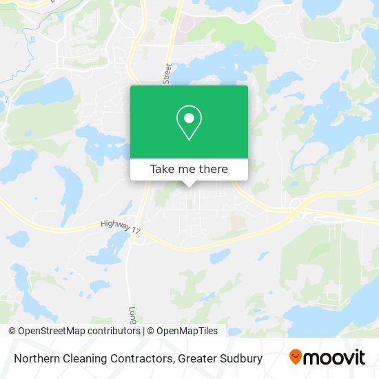 Northern Cleaning Contractors map