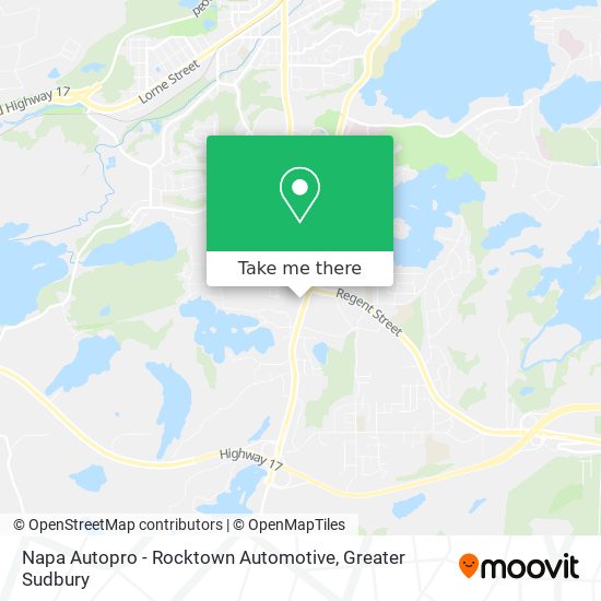 Napa Autopro - Rocktown Automotive map