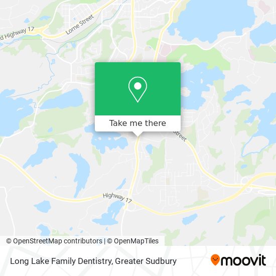 Long Lake Family Dentistry map
