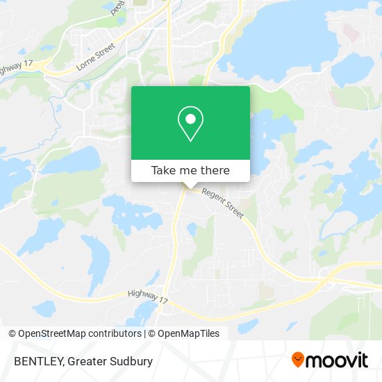 BENTLEY map