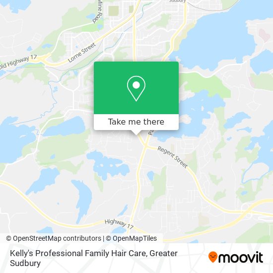 Kelly's Professional Family Hair Care map