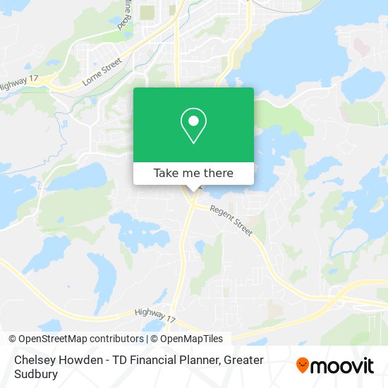 Chelsey Howden - TD Financial Planner map