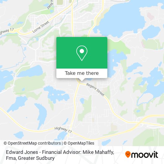 Edward Jones - Financial Advisor: Mike Mahaffy, Fma map