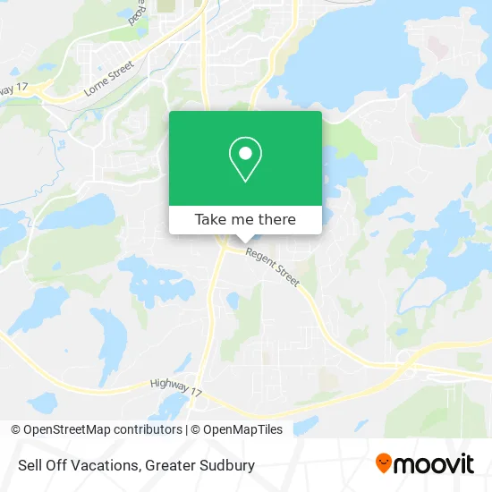 Sell Off Vacations map