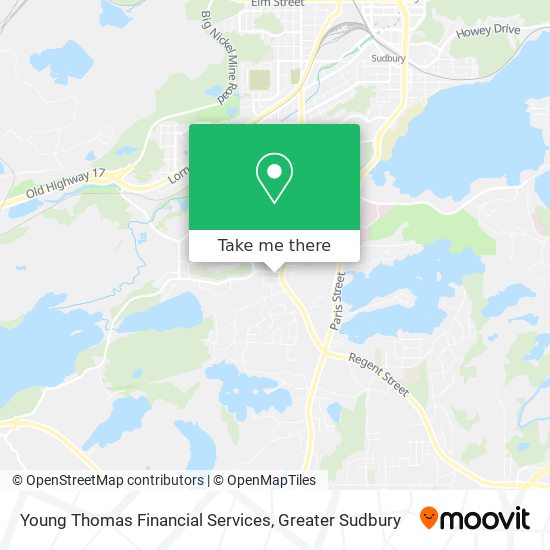 Young Thomas Financial Services map