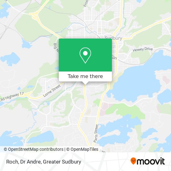Roch, Dr Andre map