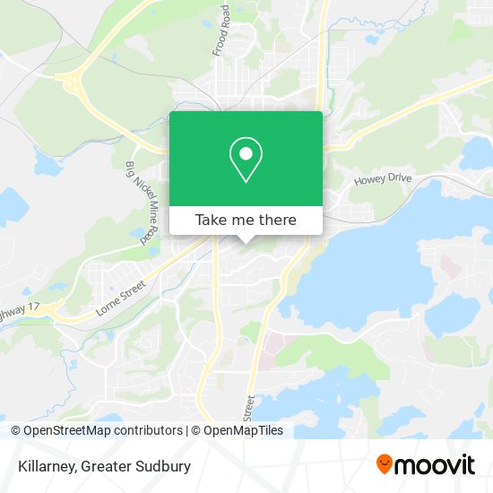 Killarney map