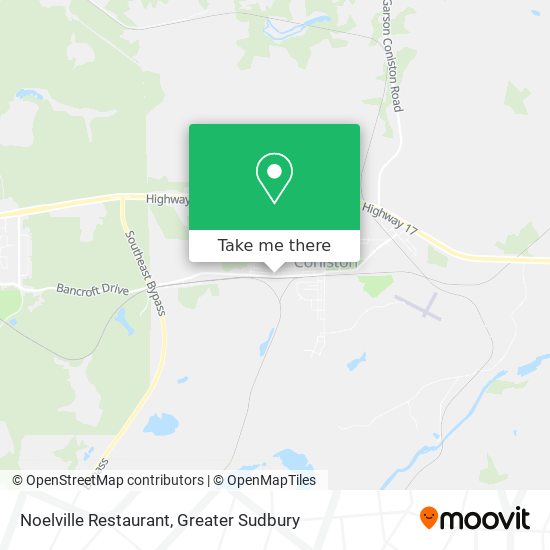 Noelville Restaurant map