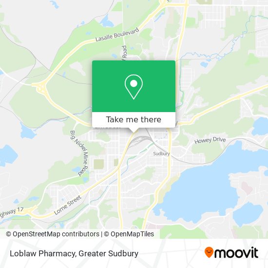 Loblaw Pharmacy map