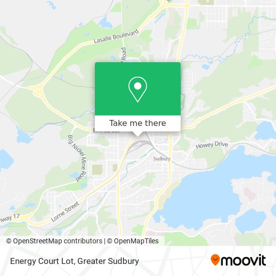 Energy Court Lot map
