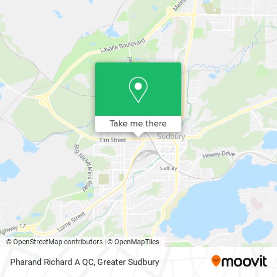 Pharand Richard A QC map