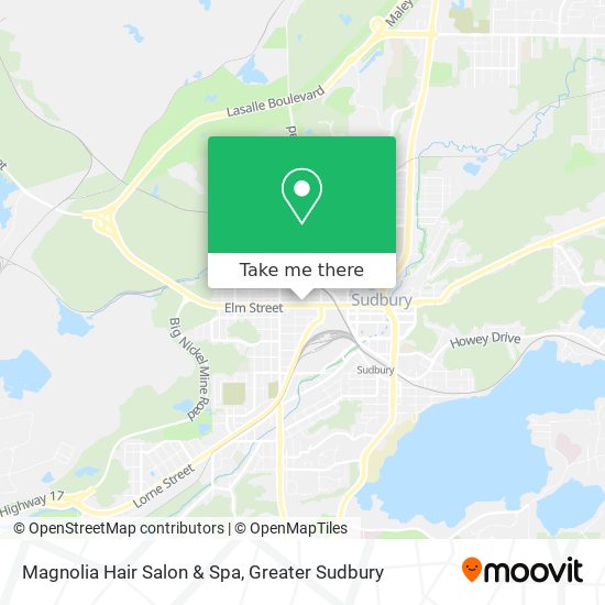 Magnolia Hair Salon & Spa map