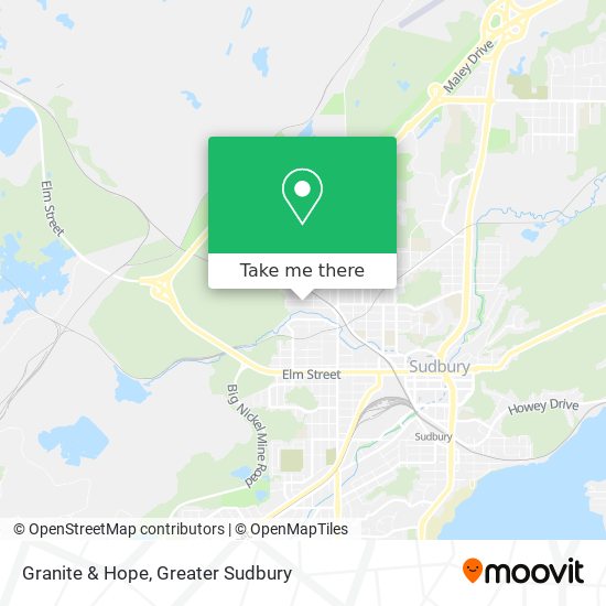 Granite & Hope map