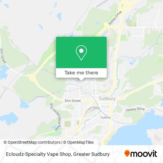 Ecloudz-Specialty Vape Shop map