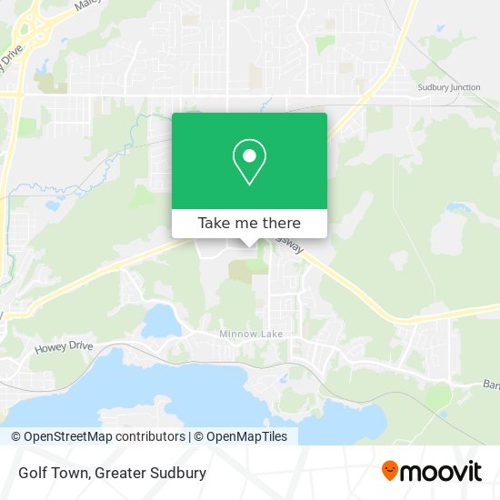 Golf Town map