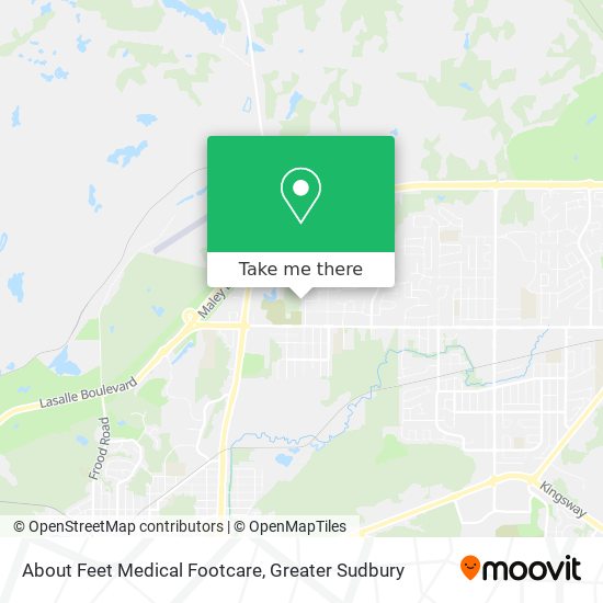 About Feet Medical Footcare map