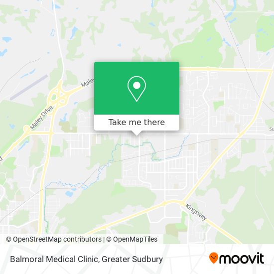 Balmoral Medical Clinic map