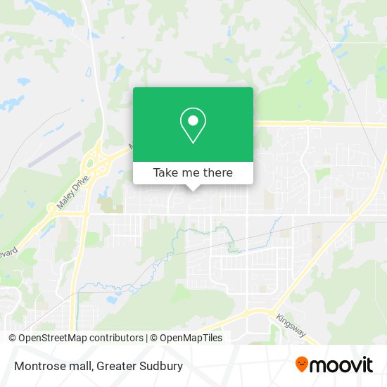 Montrose mall plan