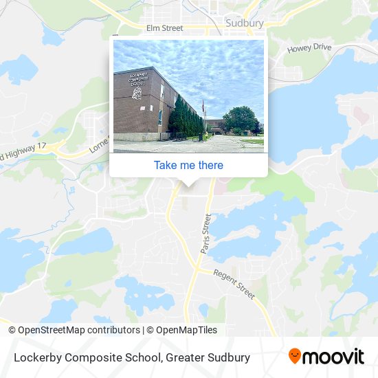 Lockerby Composite School map