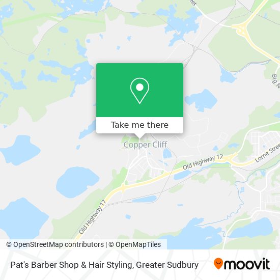 Pat's Barber Shop & Hair Styling map