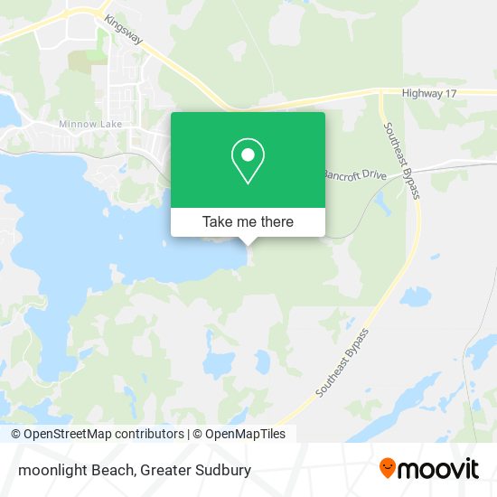 moonlight Beach map