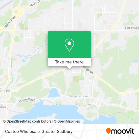 Costco Wholesale map