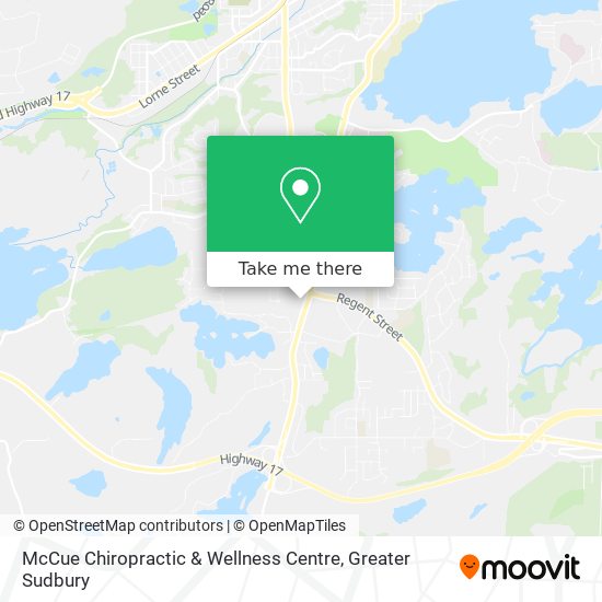 McCue Chiropractic & Wellness Centre plan