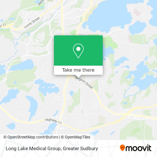 Long Lake Medical Group map