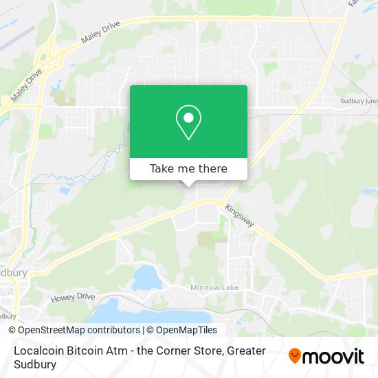 Localcoin Bitcoin Atm - the Corner Store map