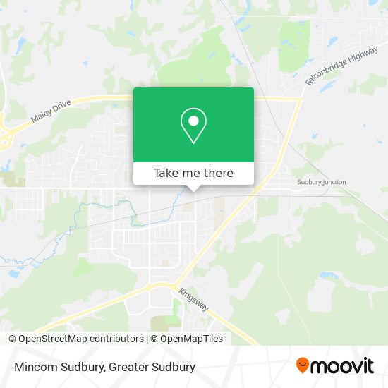 Mincom Sudbury map