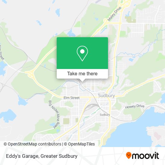 Eddy's Garage map