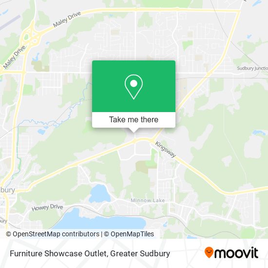 Furniture Showcase Outlet map