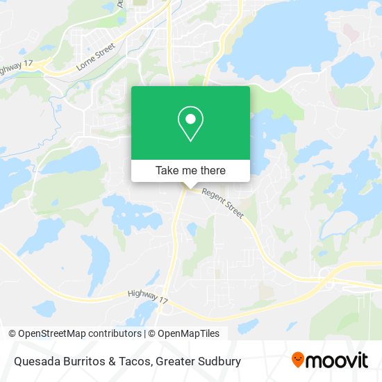 Quesada Burritos & Tacos plan