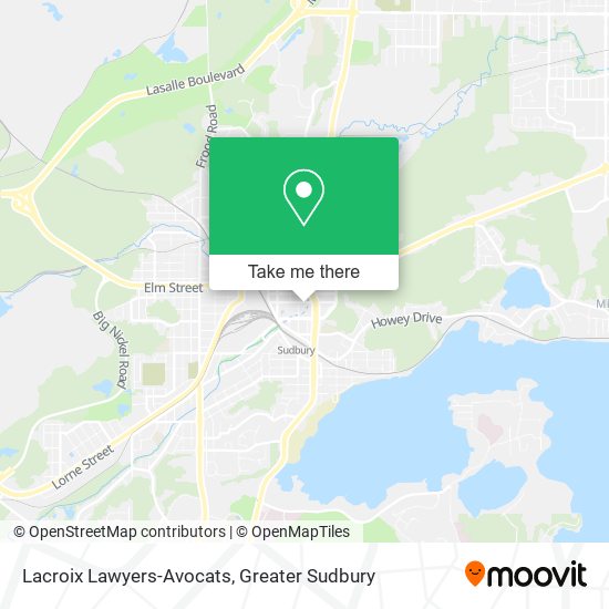 Lacroix Lawyers-Avocats map